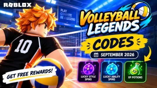 Volleyball Legends Codes